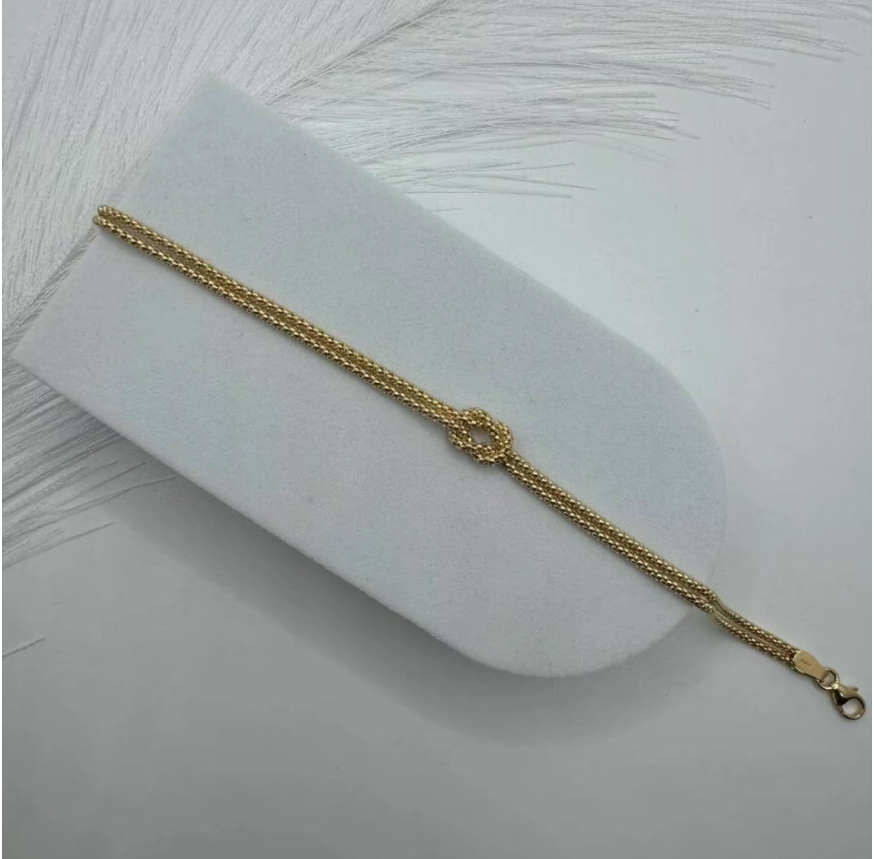 Bracciale nodo in acciaio inossidabile