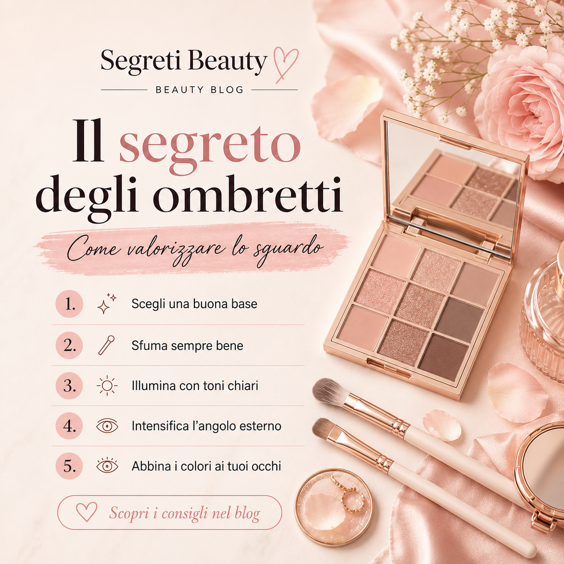 Il segreto degli ombretti: come valorizzare lo sguardo