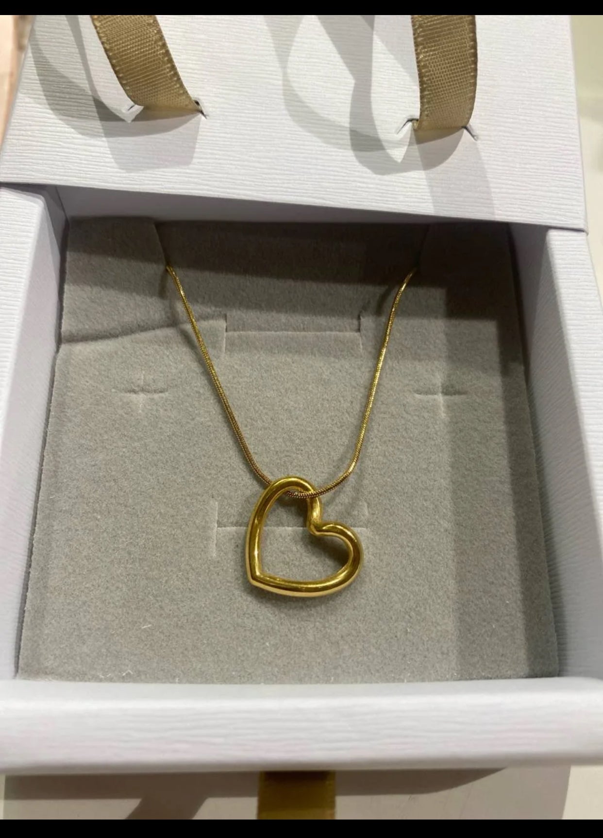 Collana super elegance ciondolo a cuore