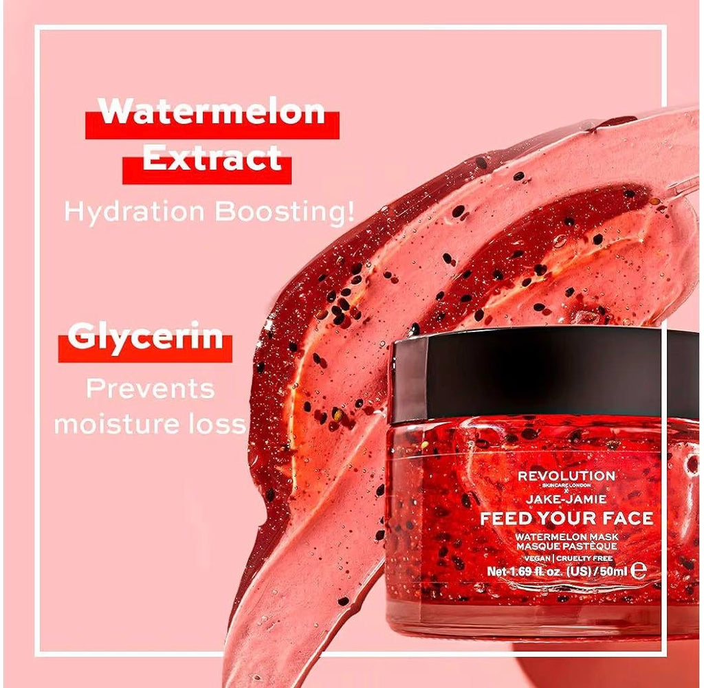 Revolution Skincare x Jake-Jamie Watermelon Hydrating Face Mask.