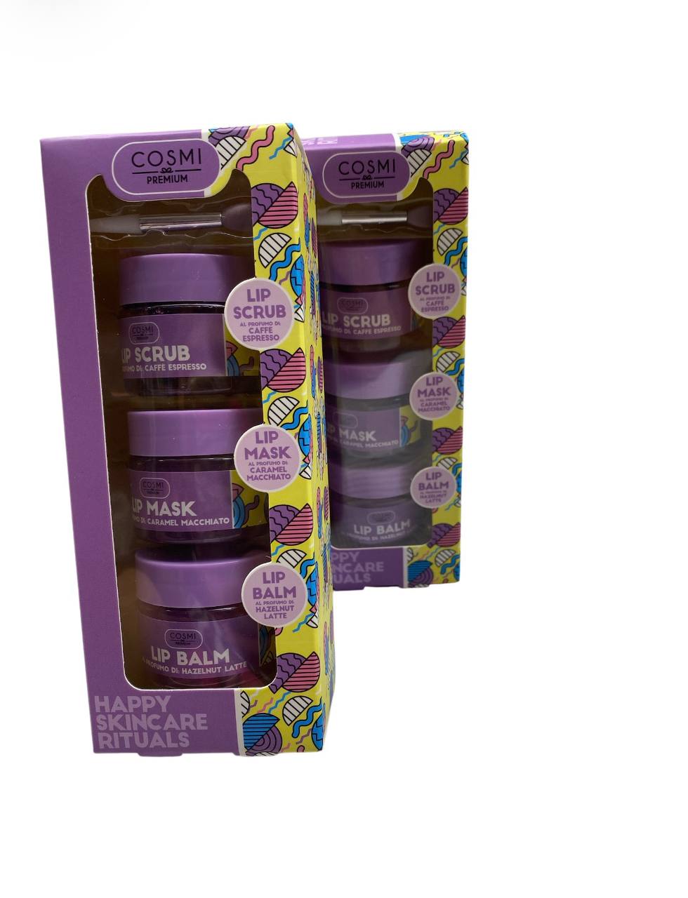 cosmi set cura labbra -scrub+maschera+balsamo