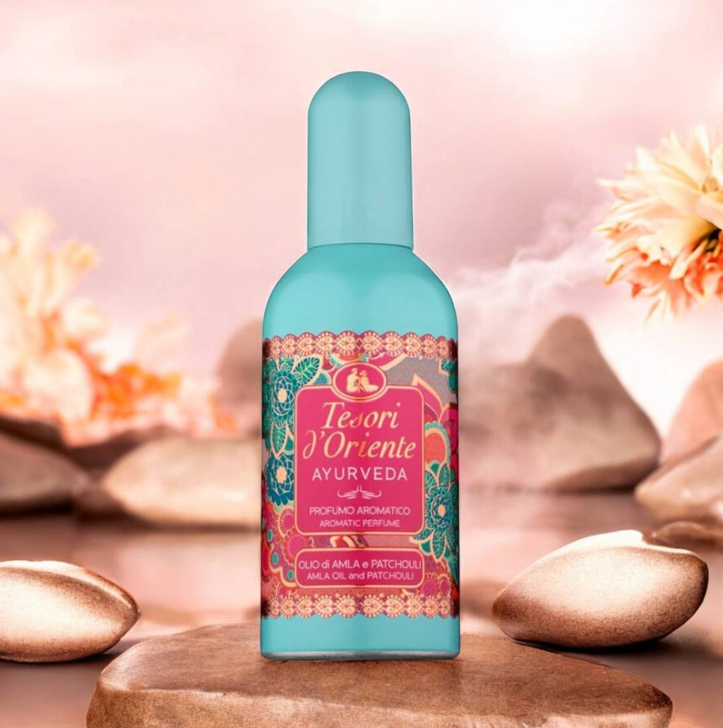 Tesori d'Oriente - Set Regalo, Doccia 250 ml, Profumo Aromatico 100 ml e Candela Profumata 109 gr, Confezione Regalo