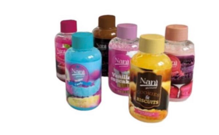 GIFT NANì SWEET BATH ( REF.6 VANILLA-CIOCCOLATO-MACARONS-COOKIE&BISCUITS-SUGAR CANDY-CHEESECAKE)