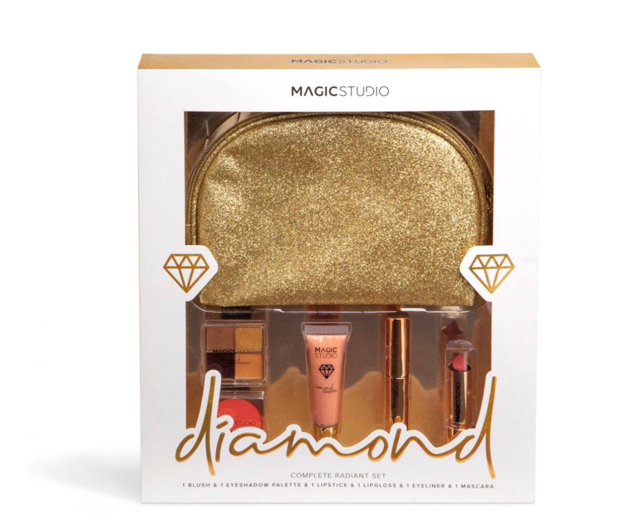 Magic Studio Diamond Complete Radiant Set, perfetto per chi desidera realizzare look glamour con facilità.