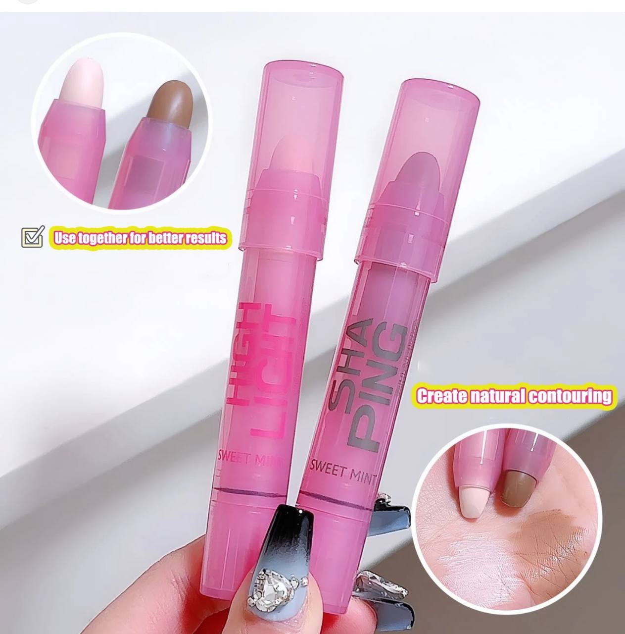 correttore+contouring 2in1 kiss beauty