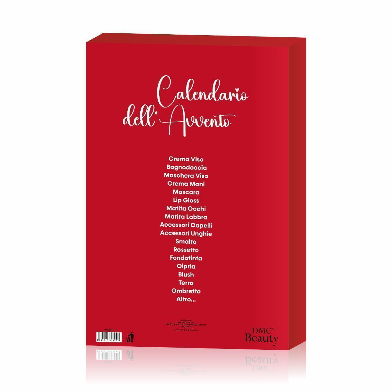 DMC BEAUTY  CALENDARIO DELL'AVVENTO 2025  24 PRODOTTI AL SUO INTERNO   24 PRODOTTI DEI MIGLIORI MARCHI