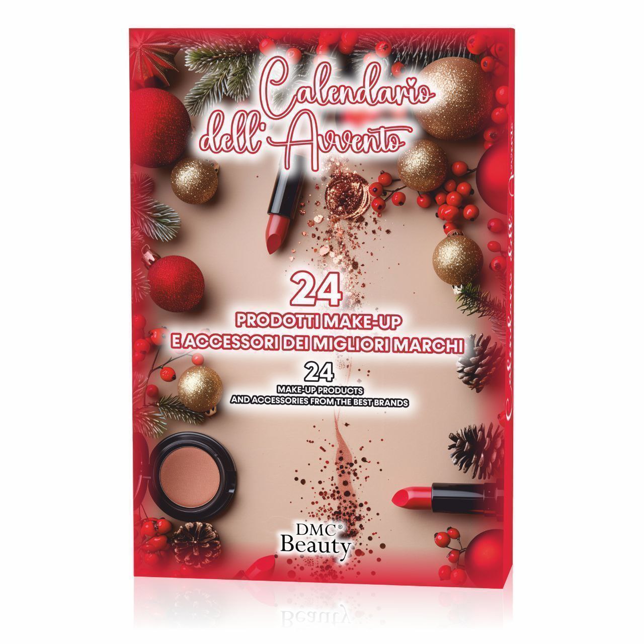 DMC BEAUTY  CALENDARIO DELL'AVVENTO 2025  24 PRODOTTI AL SUO INTERNO   24 PRODOTTI DEI MIGLIORI MARCHI