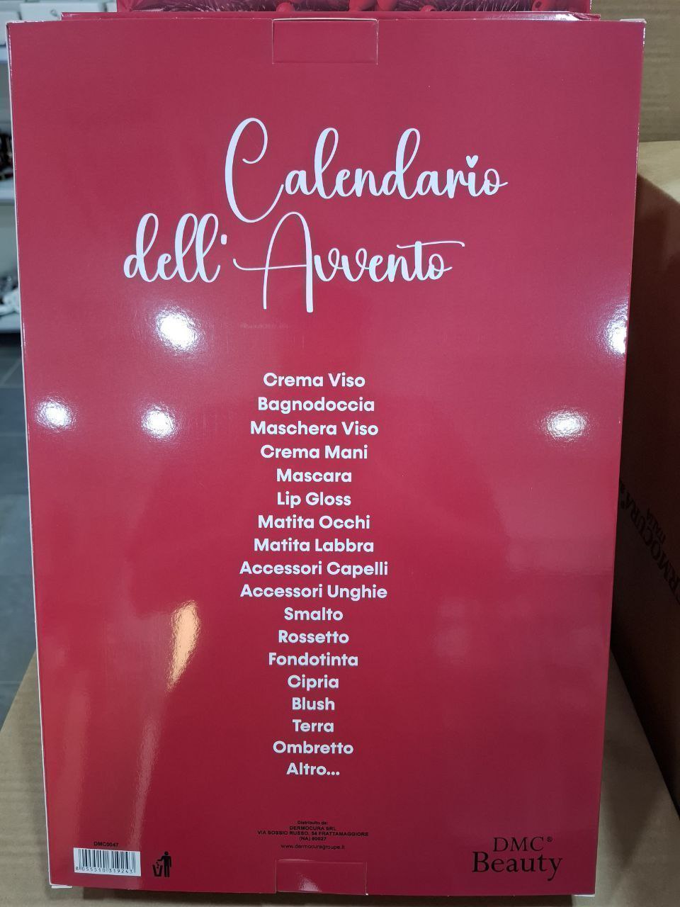 DMC BEAUTY  CALENDARIO DELL'AVVENTO 2025  24 PRODOTTI AL SUO INTERNO   24 PRODOTTI DEI MIGLIORI MARCHI