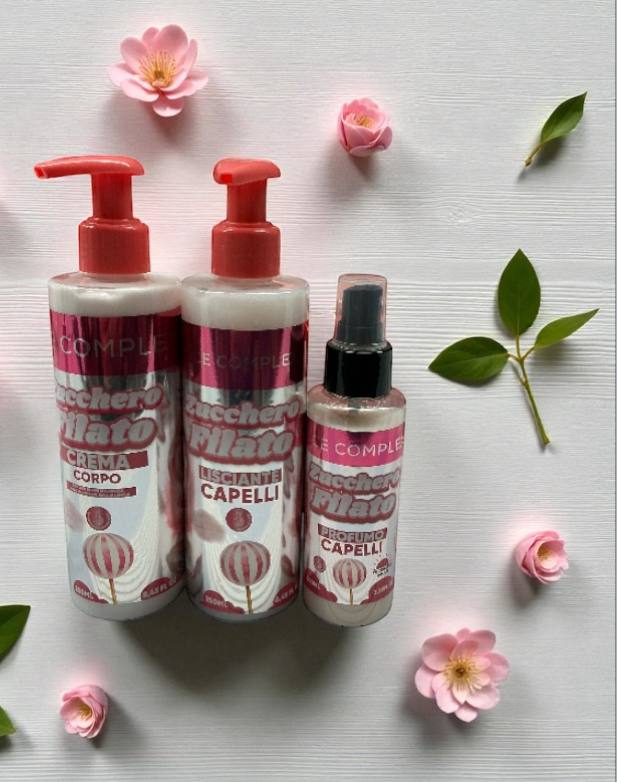 Face Complex set lisciante capelli 250ml+profumo capelli 100ml+crema corpo 250ml