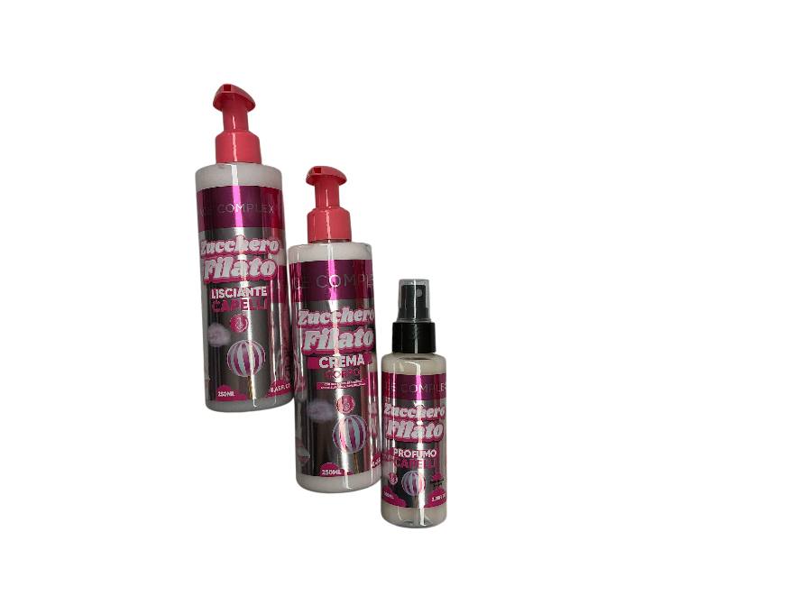 Face Complex set lisciante capelli 250ml+profumo capelli 100ml+crema corpo 250ml