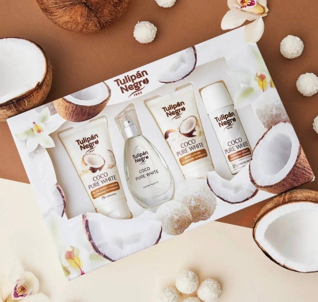 Tulipan negro confezione regalo scegli tra le 3 fragranze -coco pure white- candy fantasy- nube de algodon