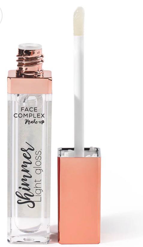 Face Complex Shimmer Light Gloss, un tipo di lucidalabbra.   È un lucidalabbra con effetto brillante e luminoso