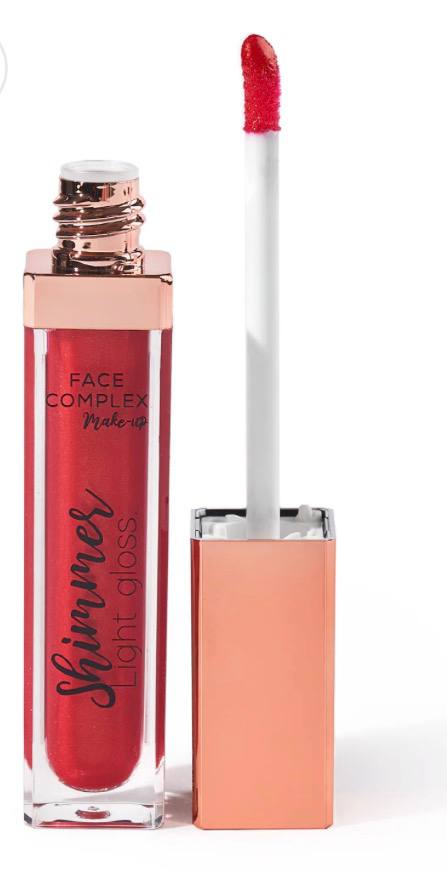Face Complex Shimmer Light Gloss, un tipo di lucidalabbra.   È un lucidalabbra con effetto brillante e luminoso