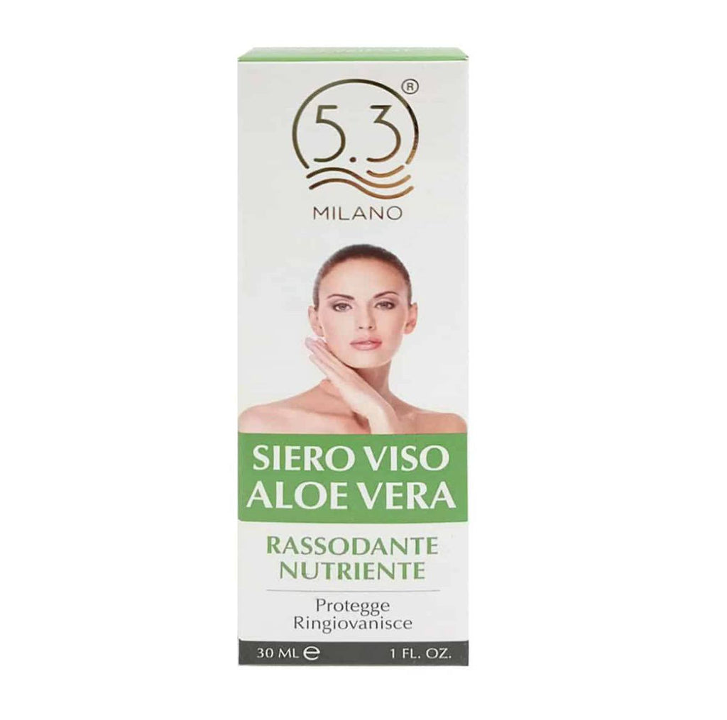 5.3 MILANO. Olio Elisir Viso Rigenerante Illuminante-Face Serum Effetto Botox-Siero Viso Aloe Vera Rassodante Nutriente