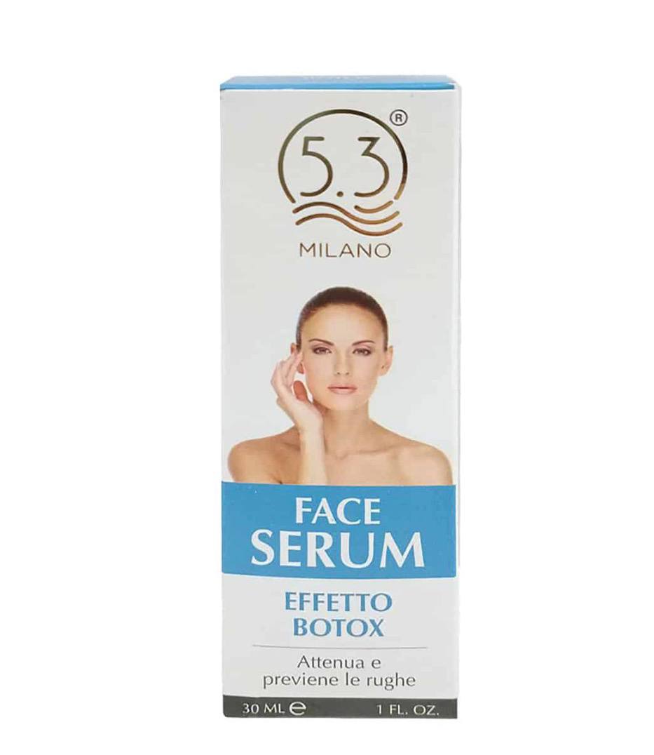 5.3 MILANO. Olio Elisir Viso Rigenerante Illuminante-Face Serum Effetto Botox-Siero Viso Aloe Vera Rassodante Nutriente
