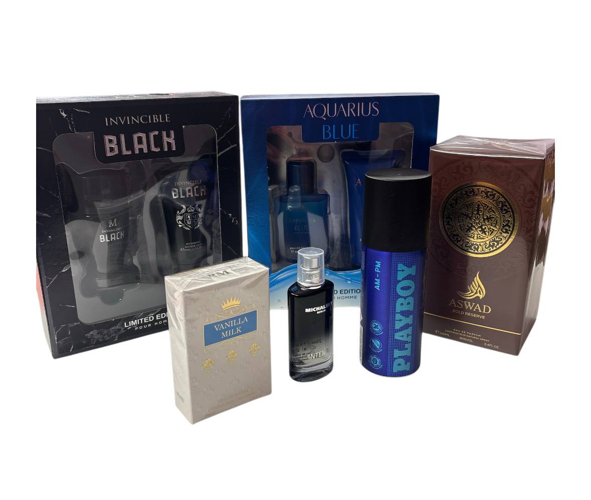 MISTERY BOX da  uomo set profumi - tante confezioni profumo creme profumi da 100ml  e tanto altro...