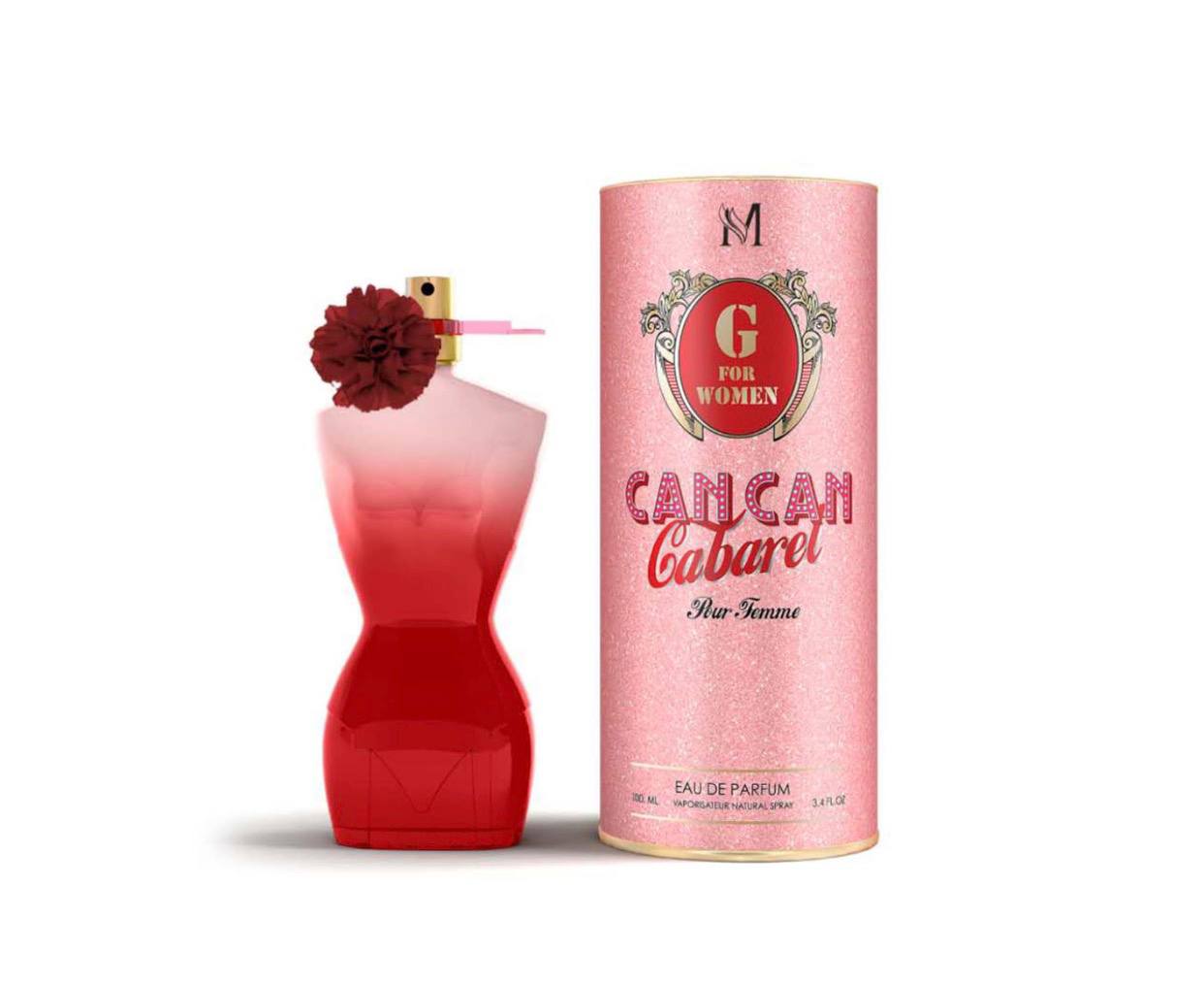 G for women Can Can cabaret profumo da 100 ml fragranza sensuale e seducente