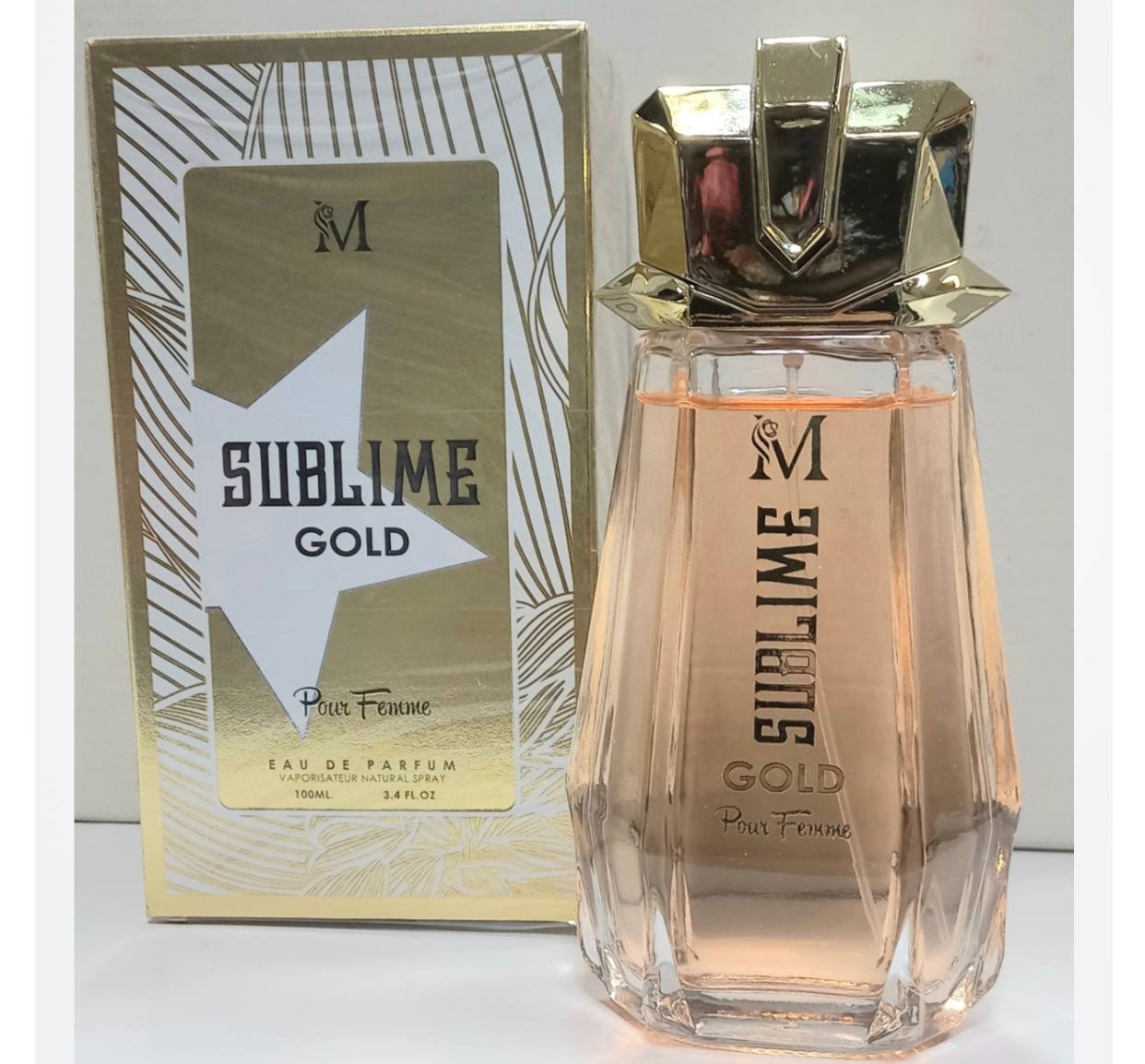 Montage l'eau de parfum SUBLIME GOLD per donna-FRAGRANZALUSSUOUSA - SOFISTICATA - ELEGANTE - BELLISSIMA