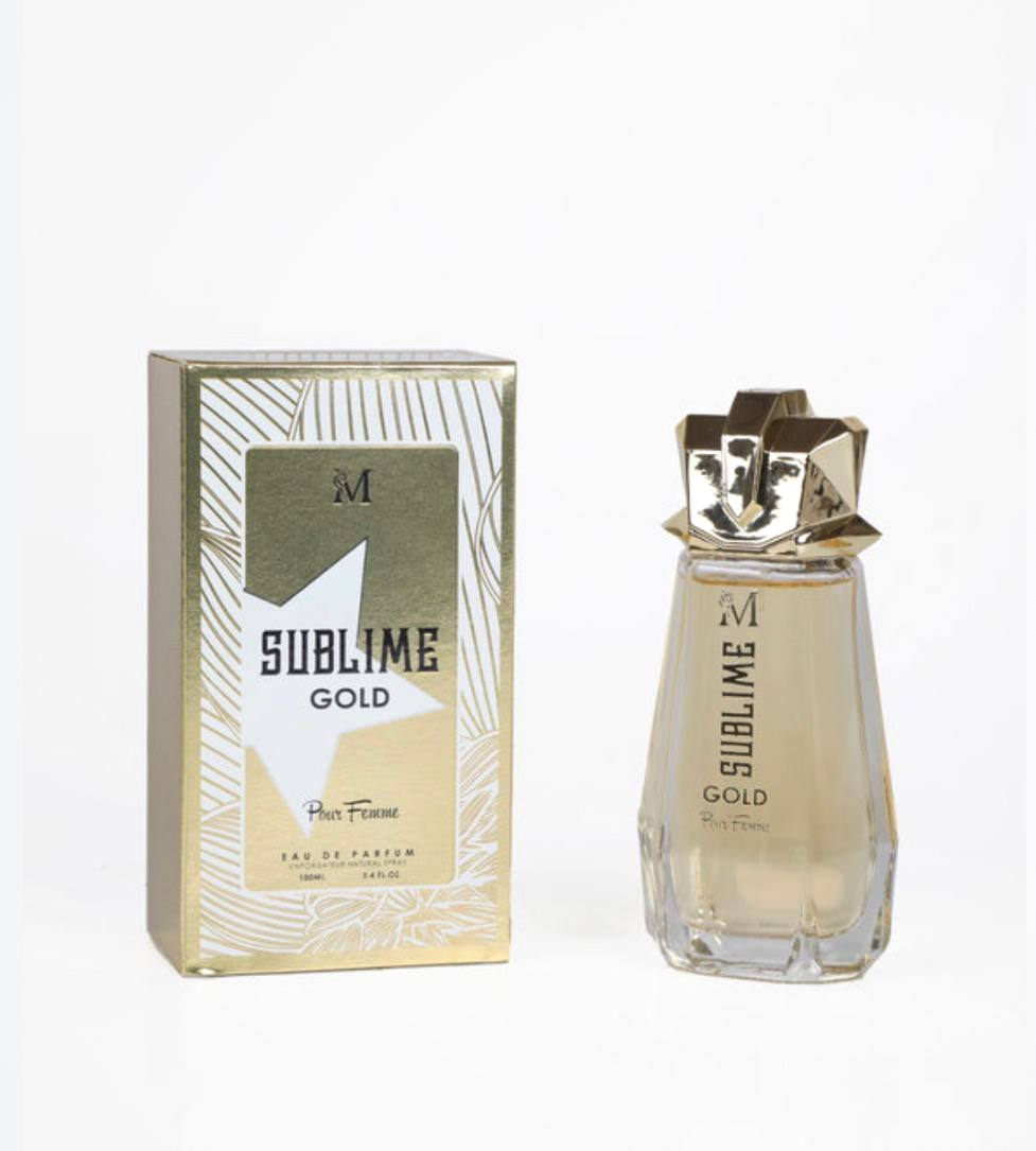Montage l'eau de parfum SUBLIME GOLD per donna-FRAGRANZALUSSUOUSA - SOFISTICATA - ELEGANTE - BELLISSIMA