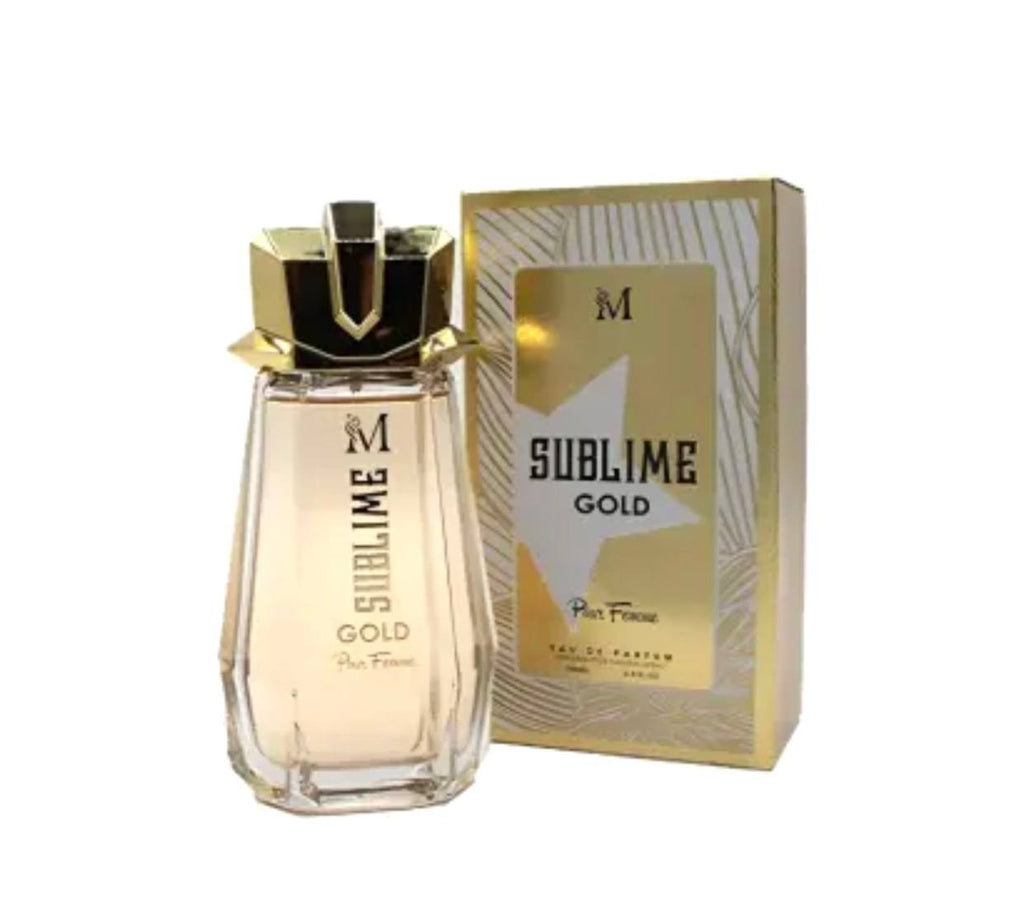 Montage l'eau de parfum SUBLIME GOLD per donna-FRAGRANZALUSSUOUSA - SOFISTICATA - ELEGANTE - BELLISSIMA