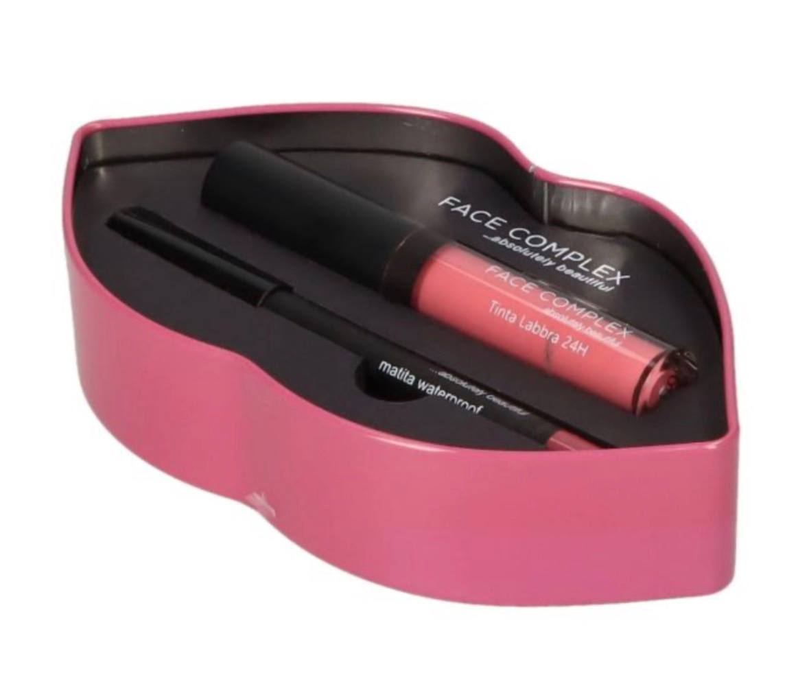 FACE COMPLEX - edizione limitata - combo labbra perfetta e impeccabile con tinta labbra 24h e matita per un make-up ideale