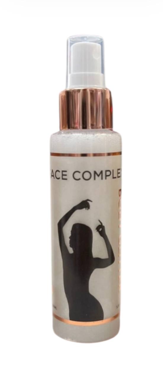 FACE COMPLEX - BODY GLITTER - uno spray glitterato per corpo - viso - capelli  è uno spray scintillante progettato per illuminare la pelle e i capelli contiene micro particelle scintillanti per un effetto brillante - FRAGRANZA AL COCCO