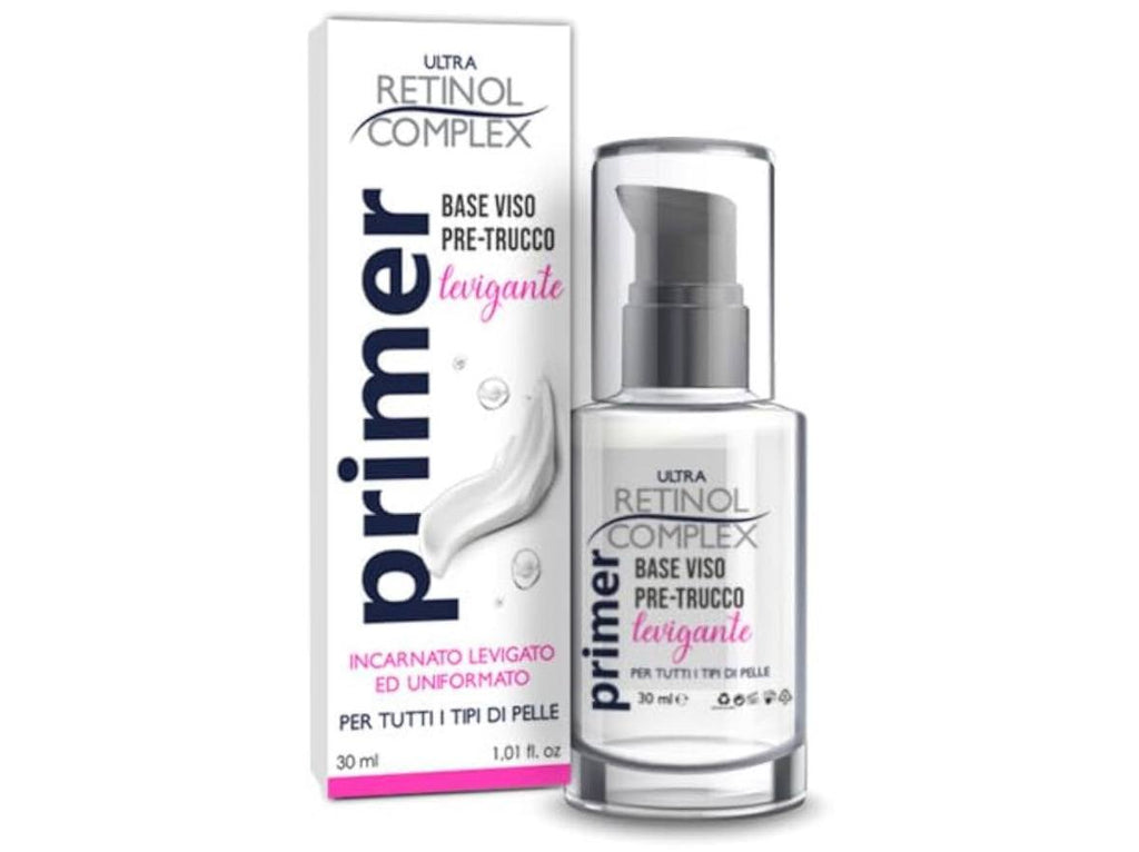 PRIMER 30ml - uniformante - levigante - base trucco -uniforma e leviga l'incarnato - i segni d'espressione e le piccole imperfezioni della pelle sono minimizzati  la pelle appare omogenea l'incarnato è levigato