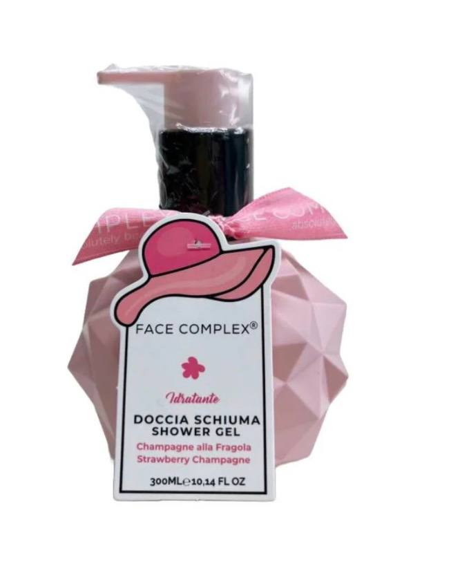 FACE COMPLEX - GIFT SET 09- DOCCIA SCHIUMA CHAMPAGNE ALLA FRAGOLA 300ml