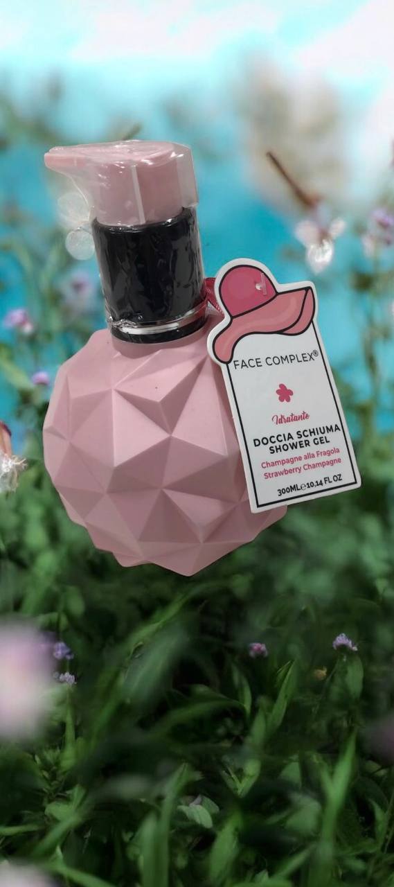 FACE COMPLEX - GIFT SET 09- DOCCIA SCHIUMA CHAMPAGNE ALLA FRAGOLA 300ml