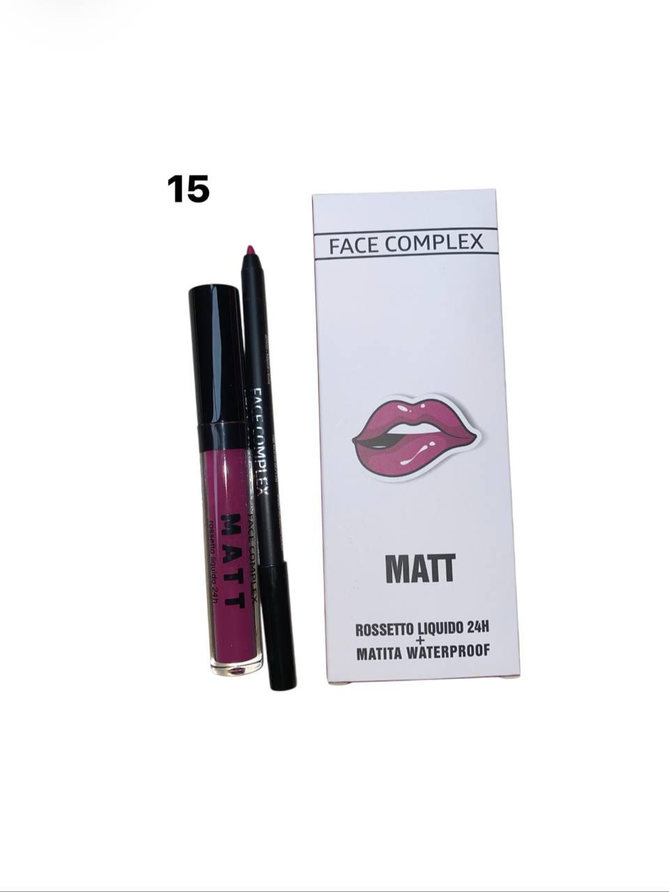 FACE COMPLEX MATT - rossetto liquido 24h - matita waterproof