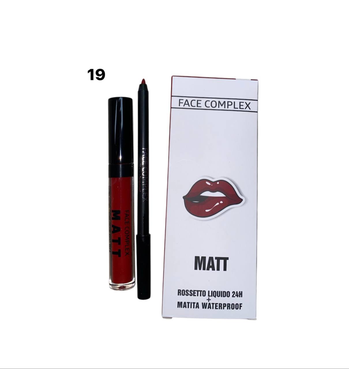 FACE COMPLEX MATT - rossetto liquido 24h - matita waterproof