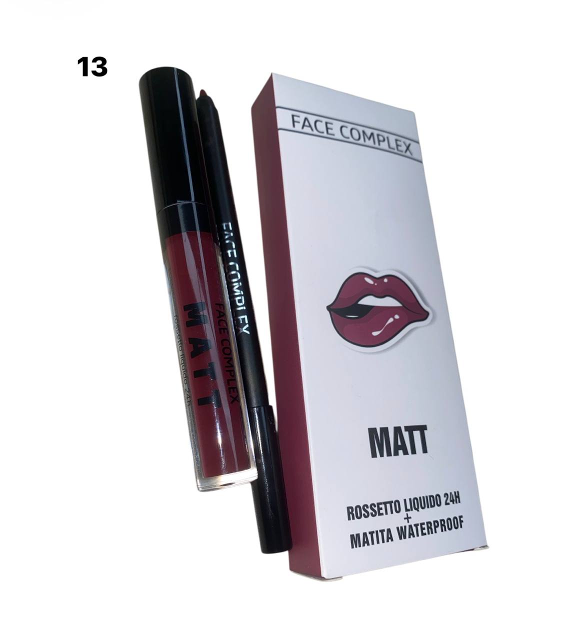 FACE COMPLEX MATT - rossetto liquido 24h - matita waterproof