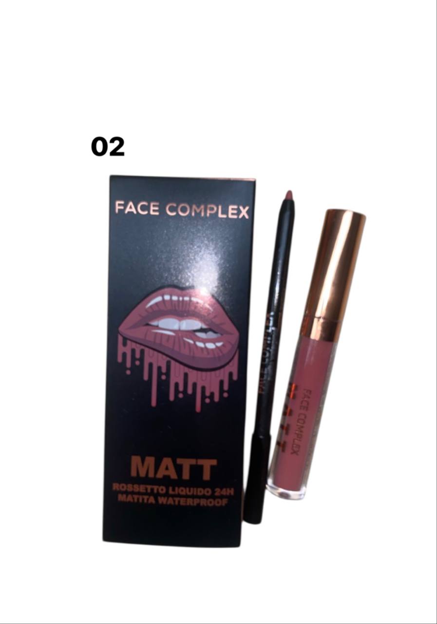 FACE COMPLEX MATT - rossetto liquido 24h - matita waterproof