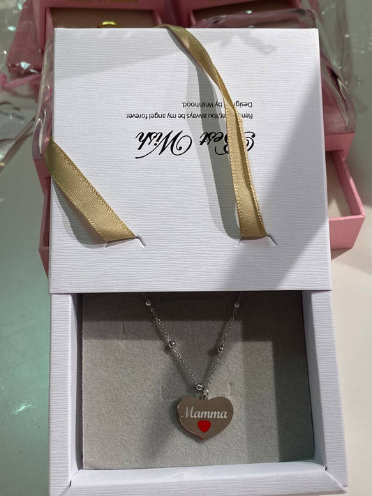 COLLANA INCISIONE  MAMMA