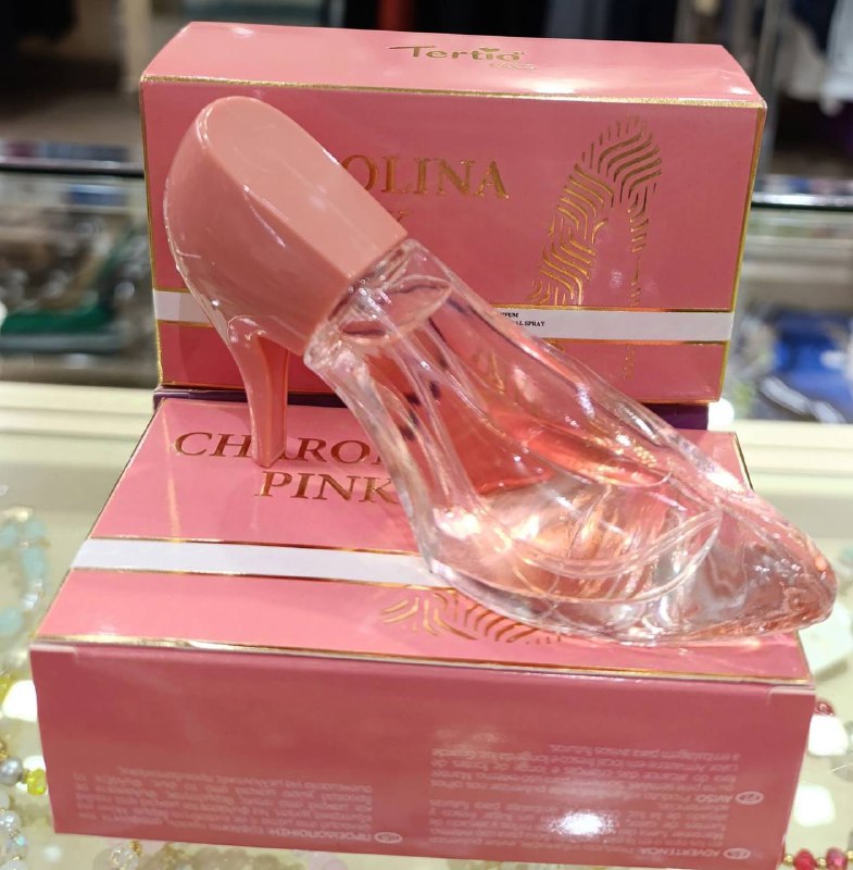 profumo a forma di scarpetta carolina pink
