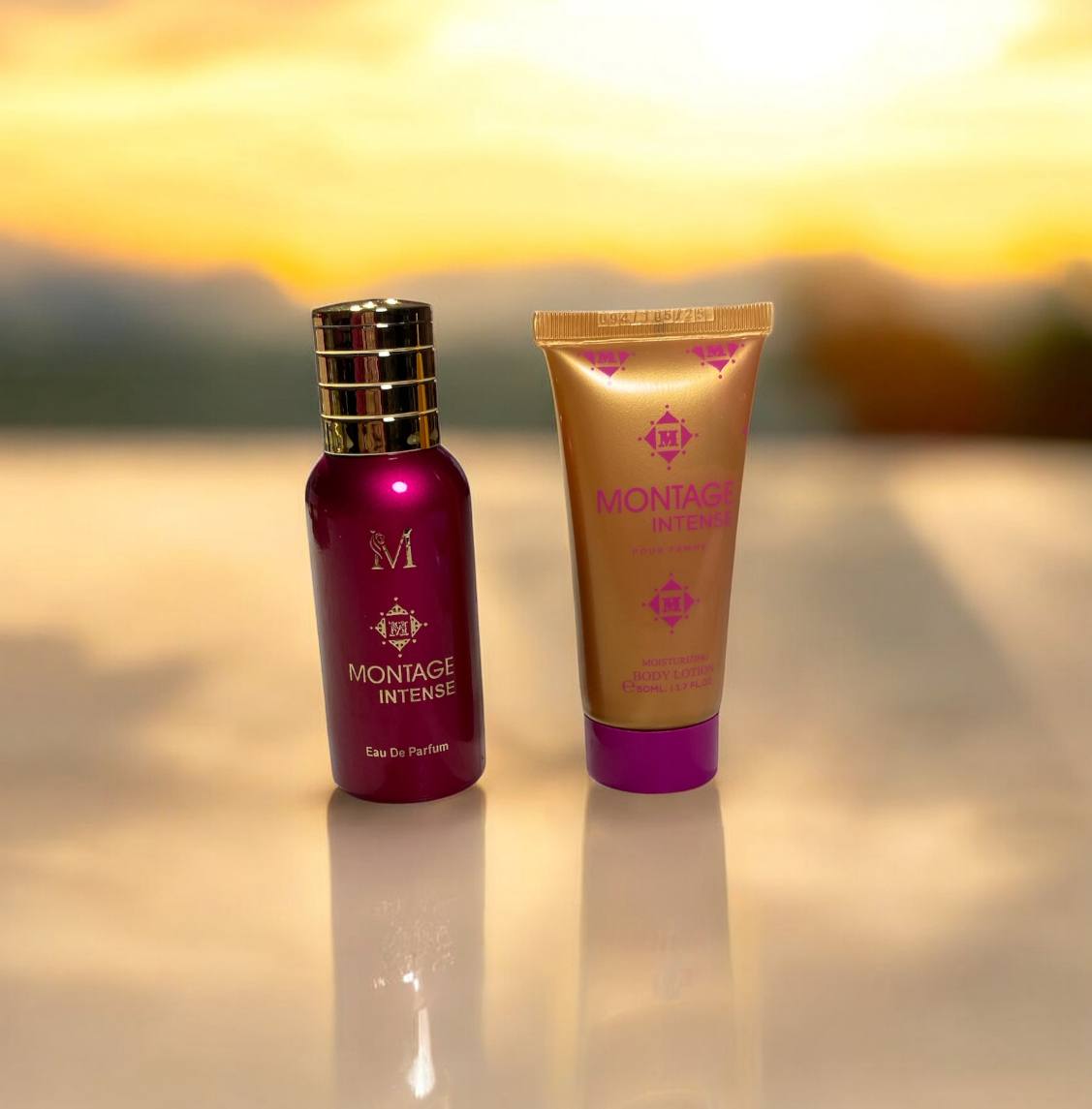 MONTAGE set regalo profumo 50ml+crema50ml scegli tra le varie fragranze