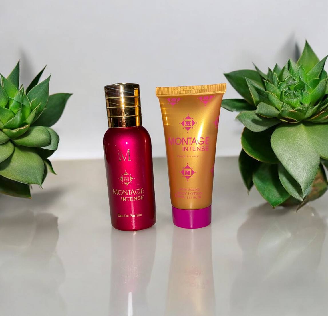 MONTAGE set regalo profumo 50ml+crema50ml scegli tra le varie fragranze