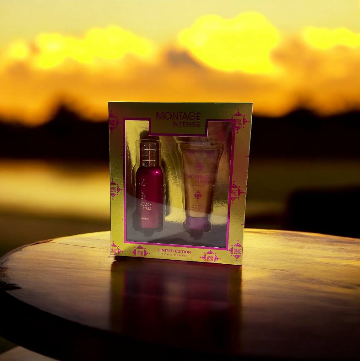MONTAGE set regalo profumo 50ml+crema50ml scegli tra le varie fragranze