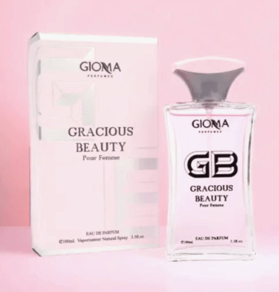 GIOMA gracious beauty Eau de Parfum per Donna con note rinfrescanti di bergamotto e mandarino 100ml