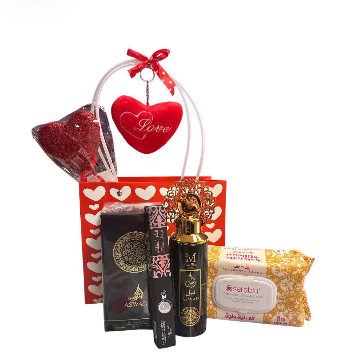 I LOVE YOU – San Valentino Set Arabi Per LUI, LEI e LUI & LEI Fragranze arabe di lusso, intense e persistenti. Il regalo perfetto per celebrare l’amore