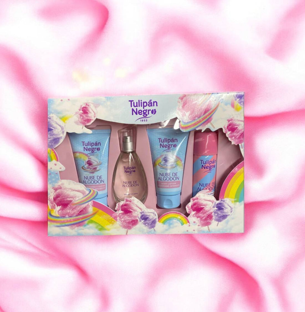 Tulipan negro confezione regalo scegli tra le 3 fragranze -coco pure white- candy fantasy- nube de algodon