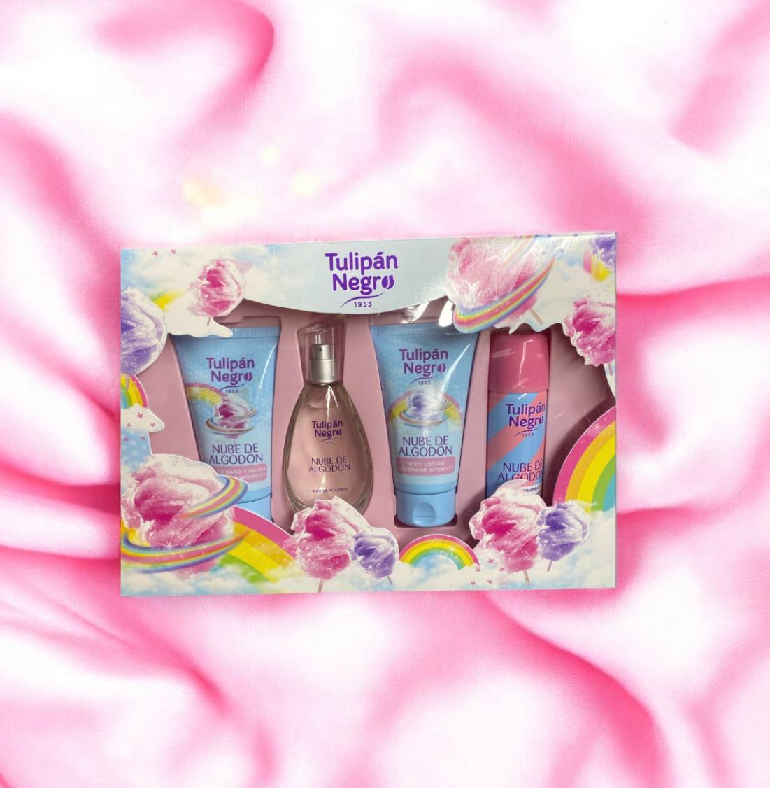 Tulipan negro confezione regalo scegli tra le 3 fragranze -coco pure white- candy fantasy- nube de algodon