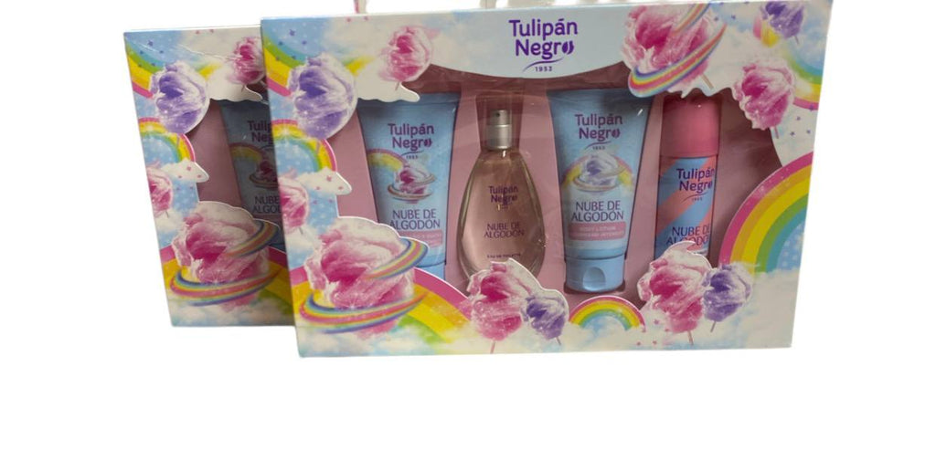 Tulipan negro confezione regalo scegli tra le 3 fragranze -coco pure white- candy fantasy- nube de algodon
