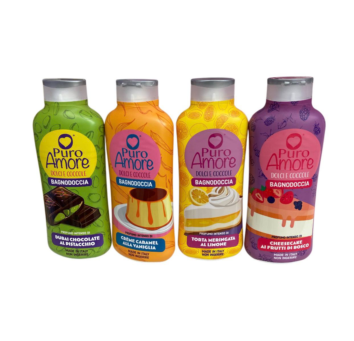 Puro amore Bagnodoccia 650 ml  con profumazioni irresistibili qualità e coccole ! ! !  scegli tra le varie fragranze