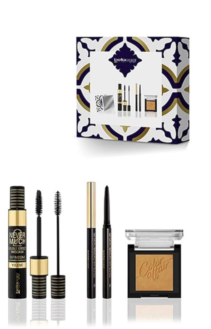 Bellaoggi MEDITERRANEAN FRAMES, Set cofanetto per il trucco del viso e delle labbra ,ideato per ottenere un look dall'aspetto sublime