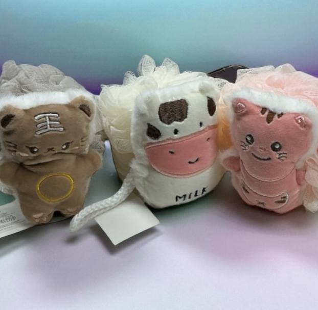 spugna da bagno a forma di animali per i piu piccoli