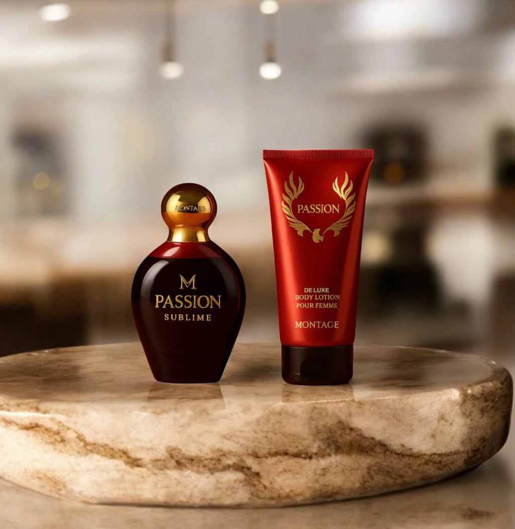 MONTAGE set regalo profumo 50ml+crema50ml scegli tra le varie fragranze