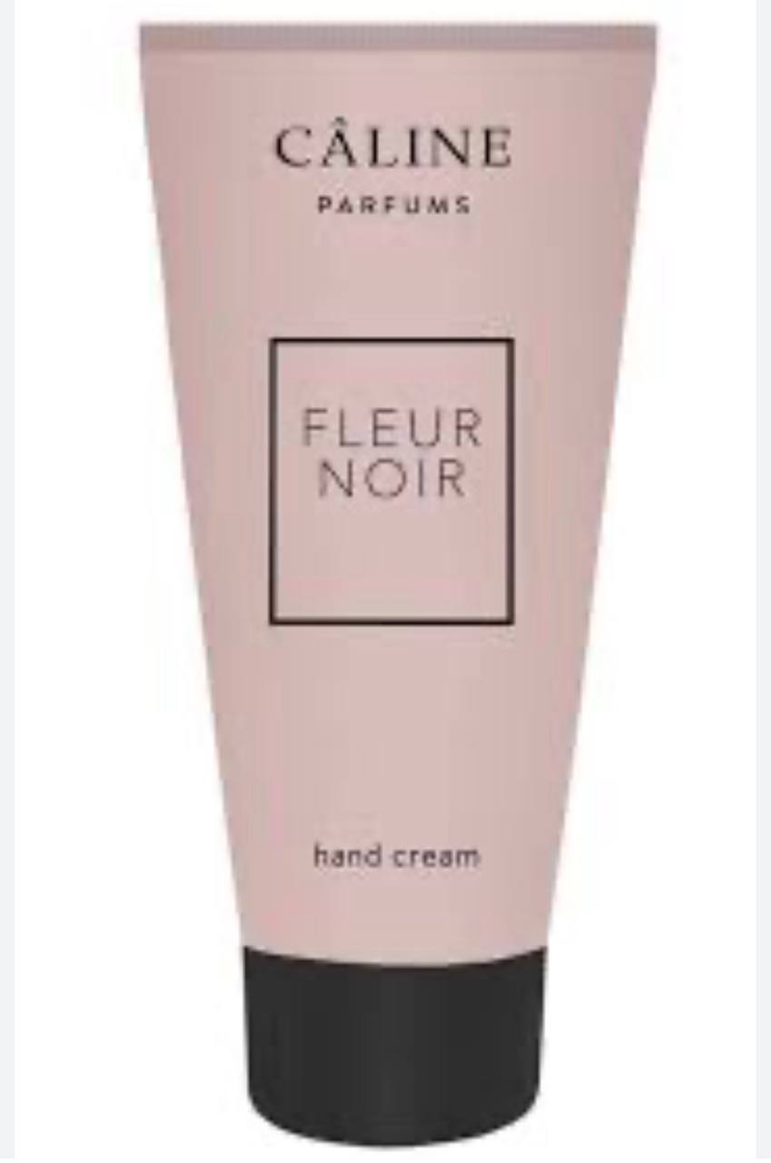 Cáline Parfums Crema Mani 50ml Fleur Noir con Burro di Karité e Olio di Mandorla per una Pelle Idratata e Nutrita