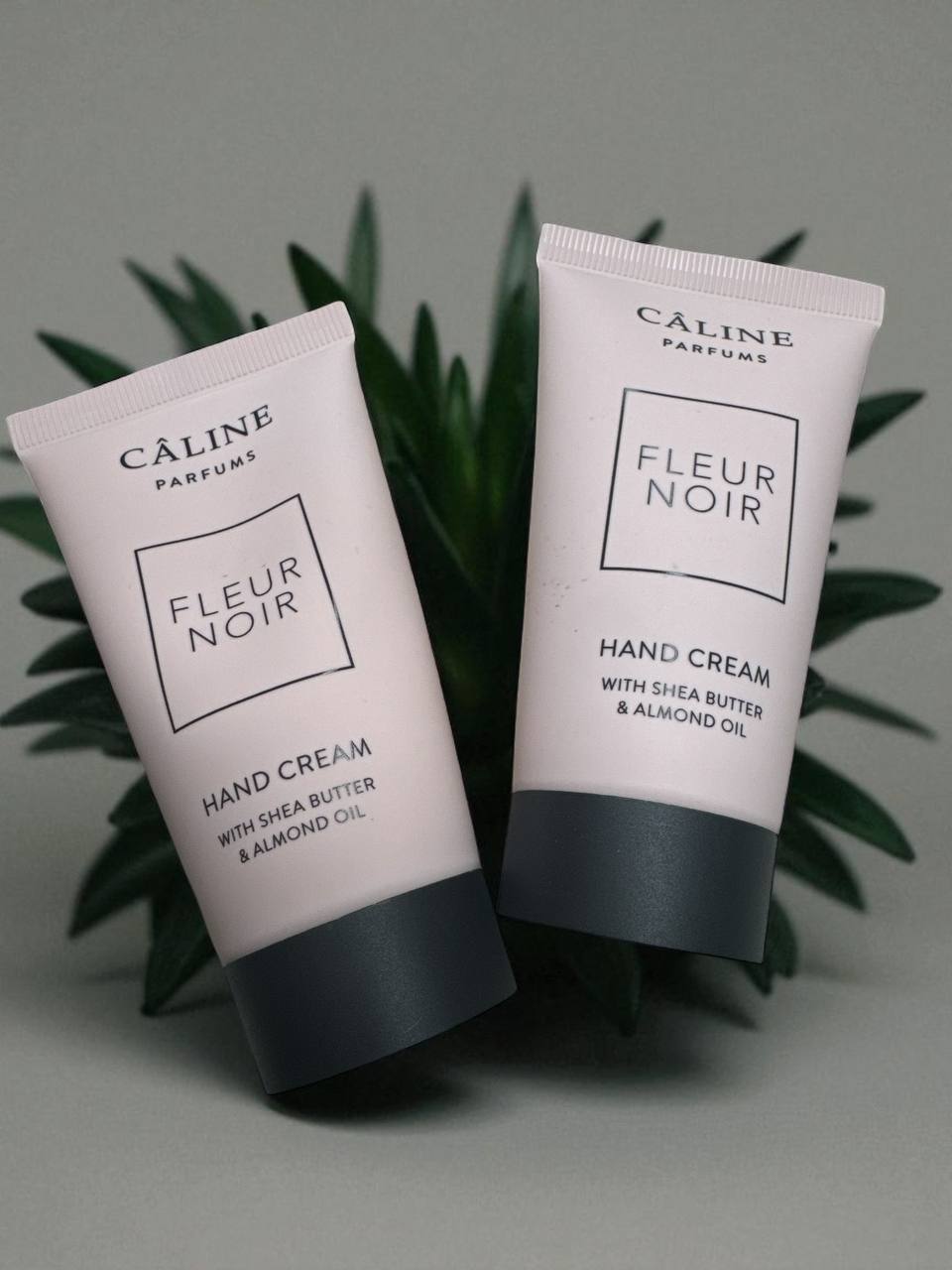 Cáline Parfums Crema Mani 50ml Fleur Noir con Burro di Karité e Olio di Mandorla per una Pelle Idratata e Nutrita
