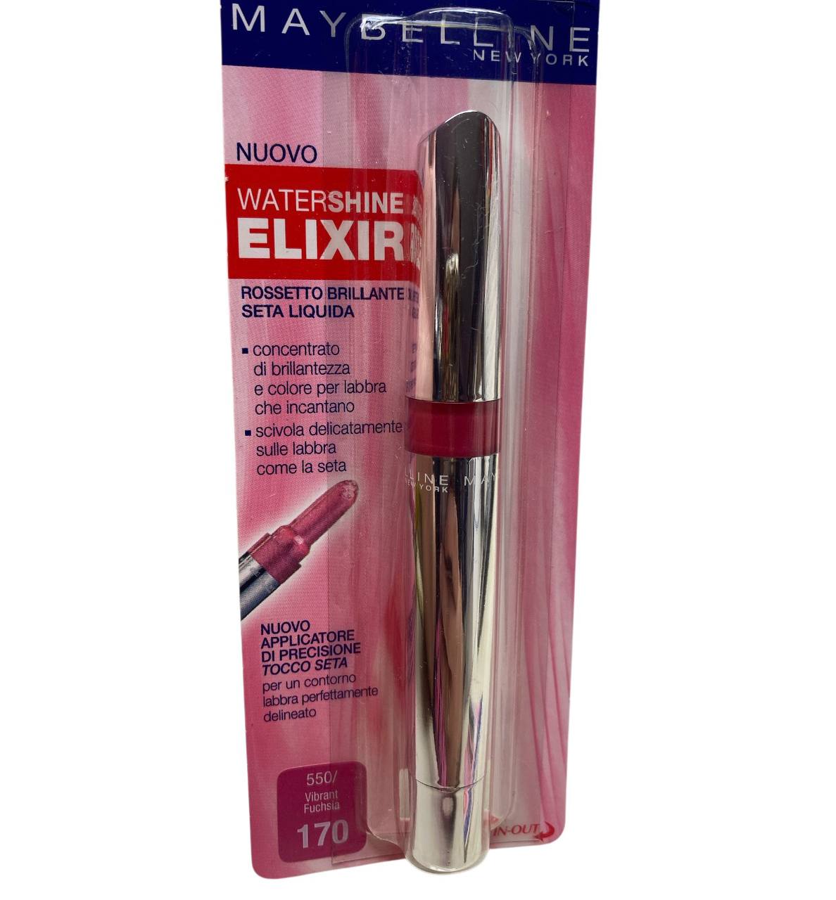 MAYBELLINE new york rossetto brillante seta liquida concentrato di brillantezza e colore per le labbra che incantano-scivola delicatamente sulle labbra come la seta per un contorno labbra perfettamente delineato